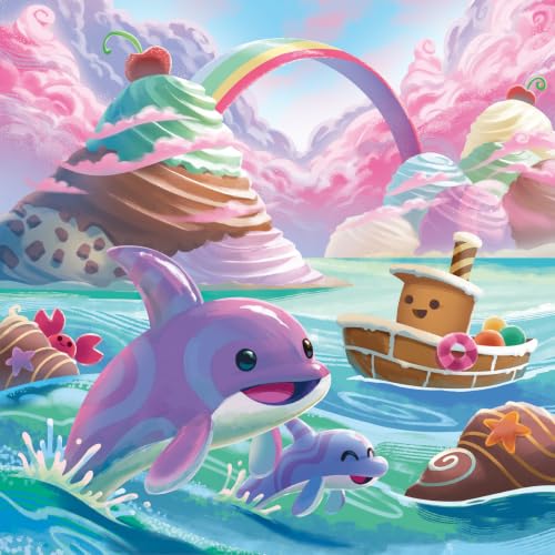 Puzzles 3x49 pièces : Un monde de sucreries Ravensburger France - vue 3