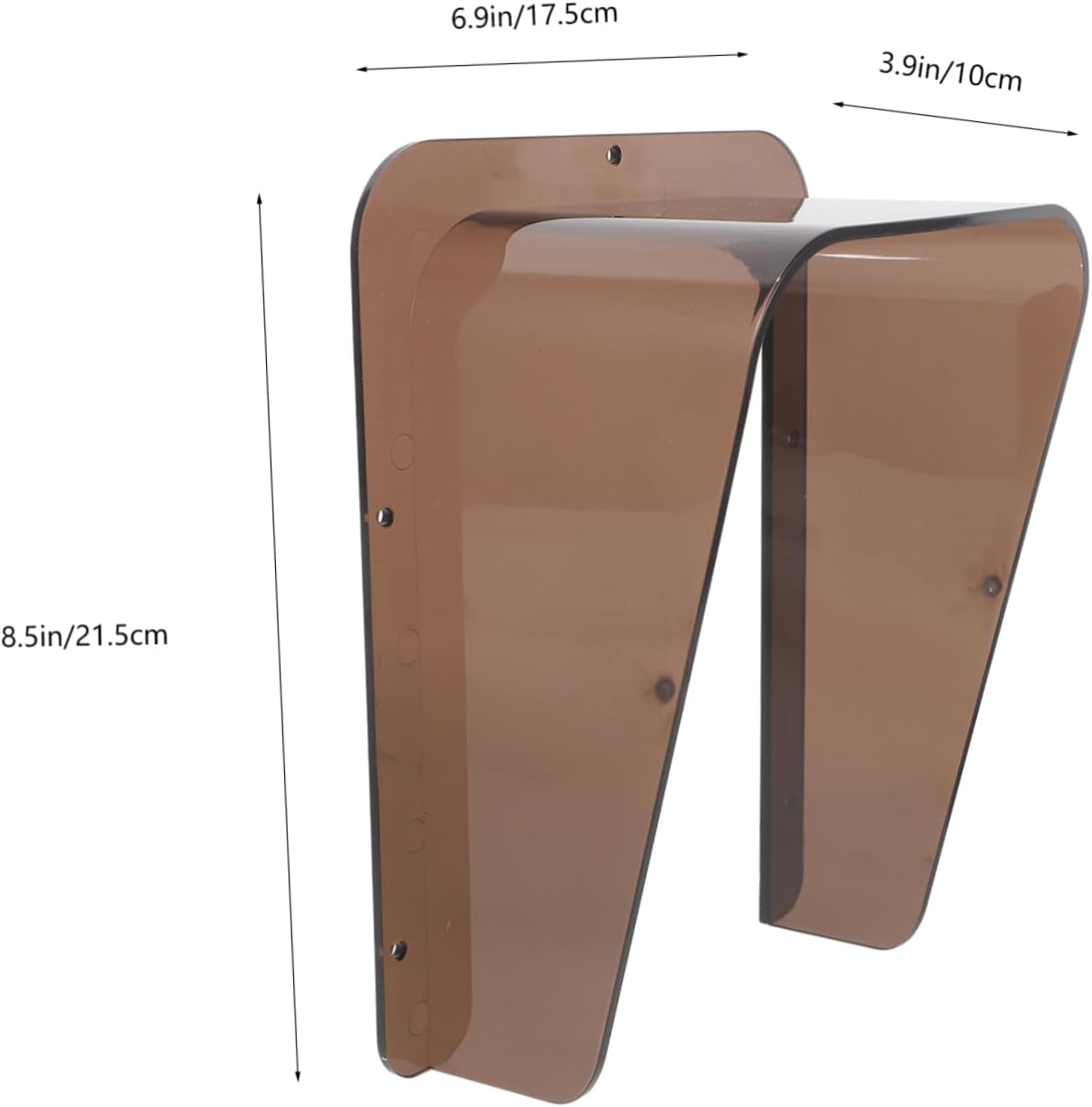 Acrylic Doorbell Rain Cover for Access Control and Attendance Machines image 2