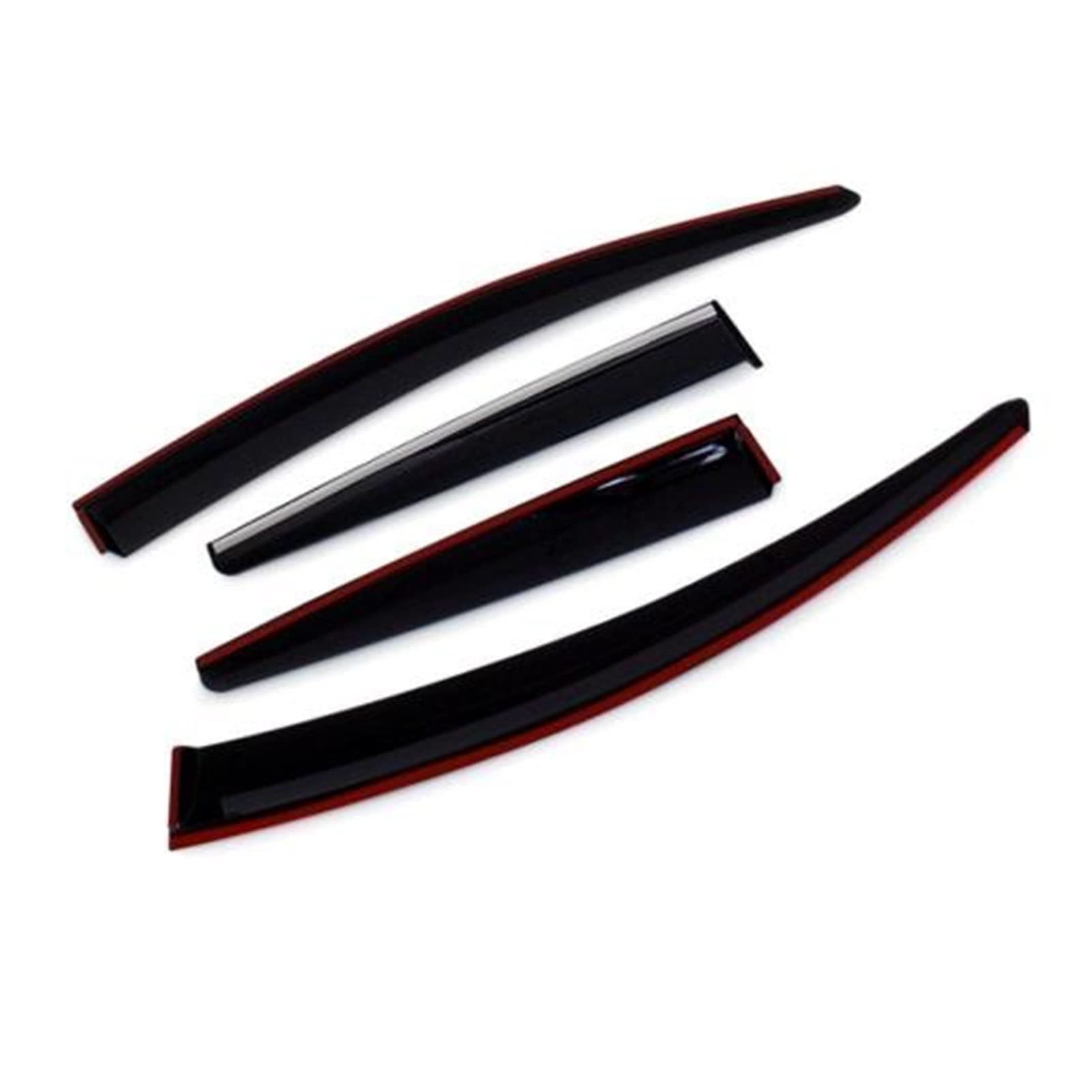 Guostar Onecolor Air Deflector For Peugeot 3008 2017 2018 2019 2020 Chrome Window Deflector Rain Guard Visor Awnings Shelters Car Window Accessories Rain Vent Guard