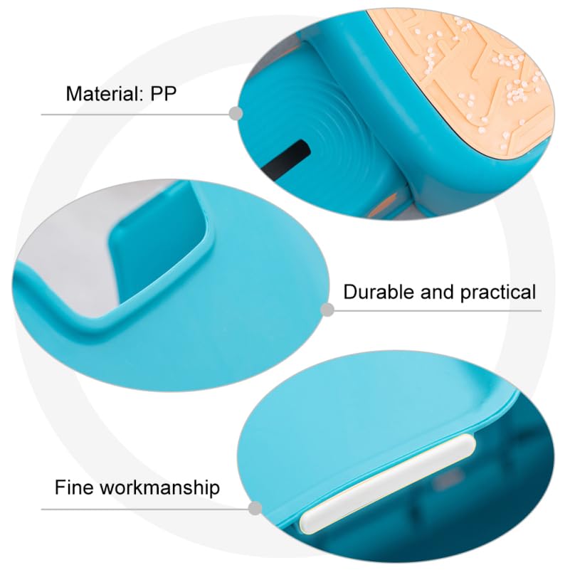 Image of Toddler Stool Anti-Slip Friction Foot Stool for Bathroom Kitchen Toilet Training Hand Washing 11.61 X 7.75 X 5.90 in Lightweight Kids
