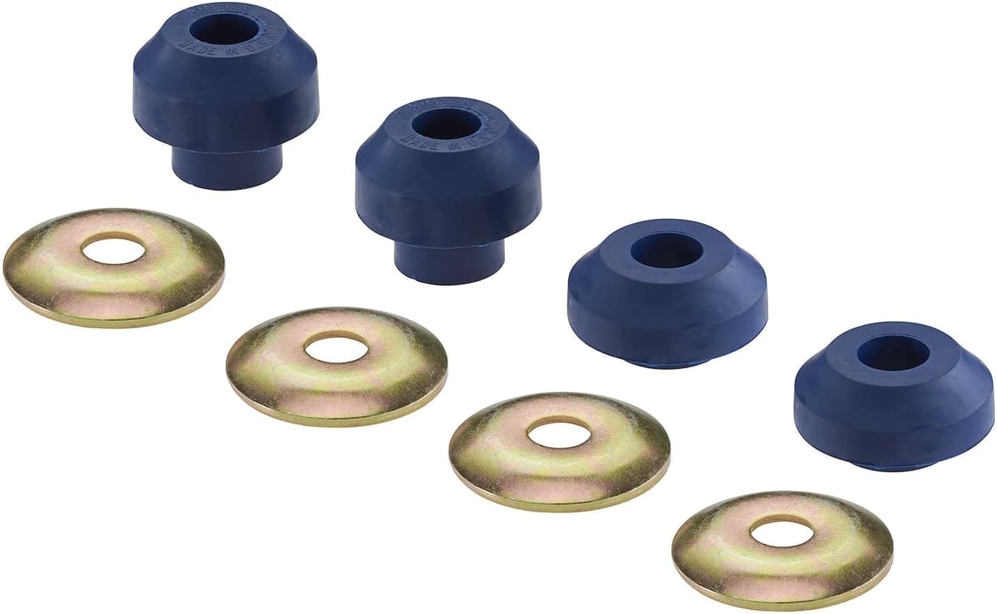 Suspension Strut Rod Bushing Kit Front To Frame 1 x for Chrysler 300M,LHS,Intrepid,Concorde,New Yorker 1993 1994 1995 1996 1997 1998 1999 2000-2004 Replacement E6DZ-3C067A, E9DZ-3C078A