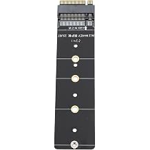 NVMe SSD Adapter Card Durable Solid State Drive Expansion for SSD 2230 2242 2260 2280, for Motherboard M2NVME Card Slot Test, Key M Interface