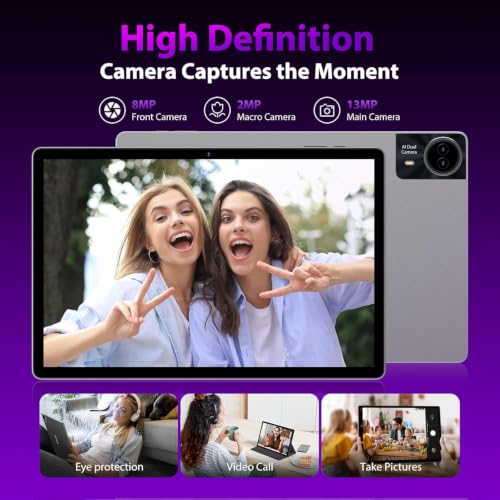 Image of 2026 Premium 14 inch Android Tablet: 2.5K IPS Display 36GB RAM 256GB ROM 1TB Expand | 8-Core 2.0HZ MT6769 Mali-G57 11580mAh Battery| 5G /2.4G WiFi Quad Box Speakers 8+13MP for Work Gaming Study-Silver