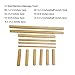 Goodtar Bamboo Massage Tools Green Therapy Kit of 100% Solid Bamboo Sticks to Full Body Massage and Reduce Deep Seated Pain,Set of 12.