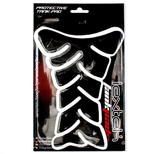 Lextek Motorcycle Tank Pad Black T2 for Lexmoto XTR S 125