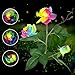 Produktbild Besrina Solar-Blumenleuchten für den Außenbereich, wasserdicht, LED, solarbetrieben, bunte Rosenpfahl-Lampe für Garten, Terrasse, Hof, Weg, Party, Urlaub, Dekoration
