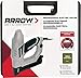 Arrow ET200BN Heavy Duty Electric Brad Nailer, Professional Nail Gun for Trim, Picture Frames, Crafts, Fencing, Uses Brad Nails in 5/8-Inch, 3/4-Inch, 1-Inch, and 1-1/4-Inch