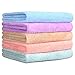 Produktbild Yoofoss Handtuch 5er Pack 35x75cm Handtücher Set Kleine Frottier Handtücher Farbliche Frottee Leichte Ausbleichsiche Gästhandtücher Handtuch Set kleine 5 Farben Frottiertücher Towel