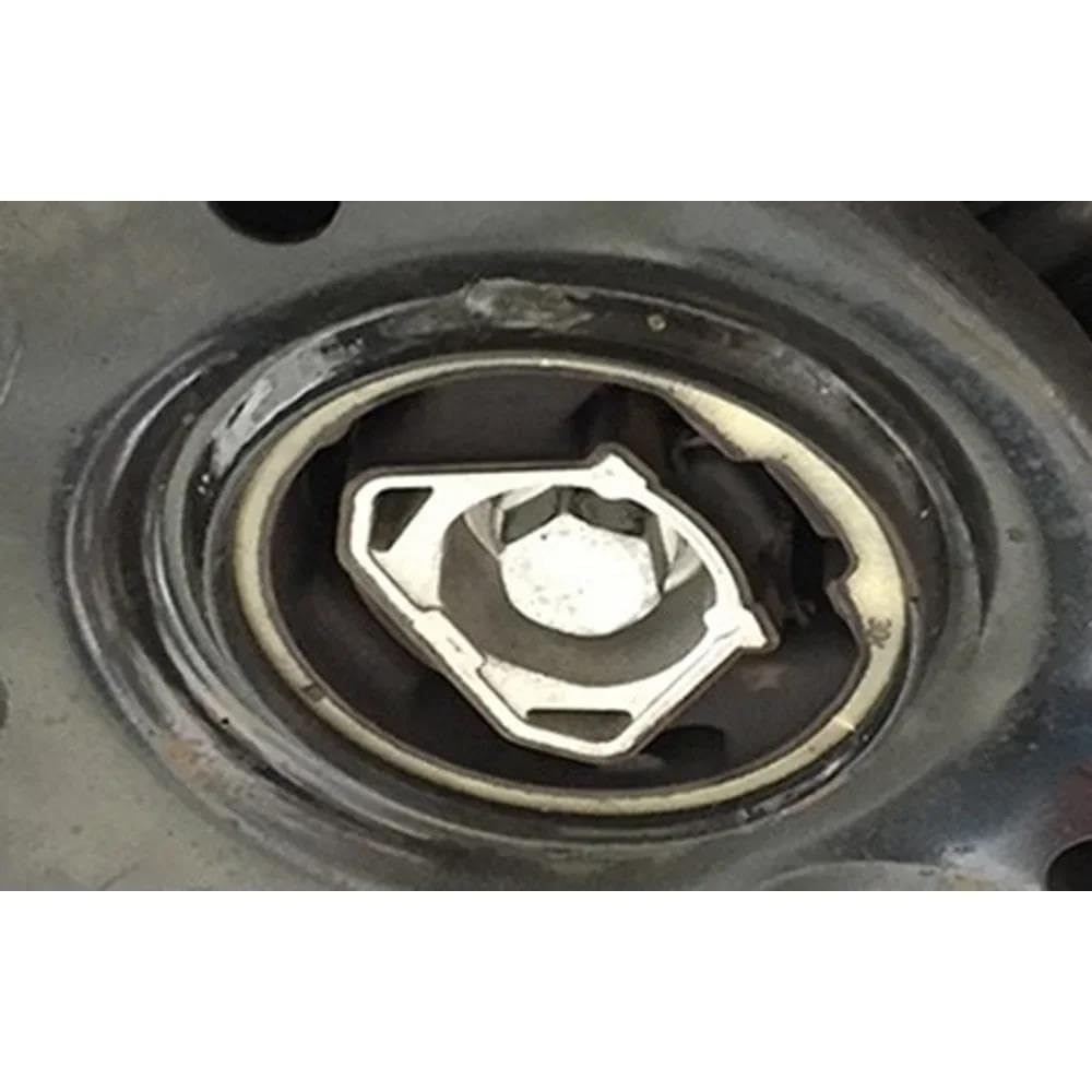 Mocowanie przekładni silnika czarny kęs aluminiowa wkładka montażowa do Vw do Golf/Gti/Do Golf R (Mk7 Mqb) 2015-2019
