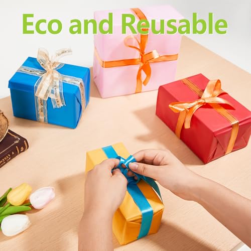 Image of Bobobag 100 Sheets Turmeric Yellow Tissue Paper 20 inchX14 inch Tissue Paper for Gift Bags, Gift Wrapping Tissue, Christmas Tissue Paper Anniversary Holiday Decoration Arts Craft