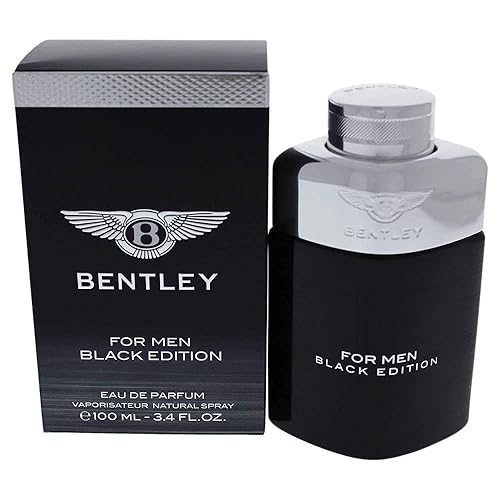 Bentley Bentley Black Edition EDP Spray para hombre, 3.4 onzas