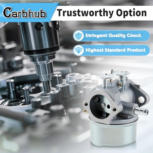 image for Carbhub 640052 Carburetor for Tecumseh HMSK80 HMSK90 HMSK100 LH318SA L