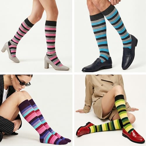 Image of Mysocks Unisex Knee High Stripe Socks
