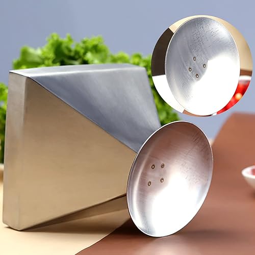 Miniatura 3 de DOERDO Molde piramidal de acero inoxidable para tartas, molde de comida con forma de carne, molde de comida piramidal, moldeador de arroz para el