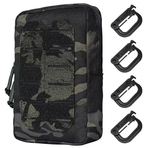 Pochette tactique Molle sac compact polyvalent nylon 800D BCP EDC - 2