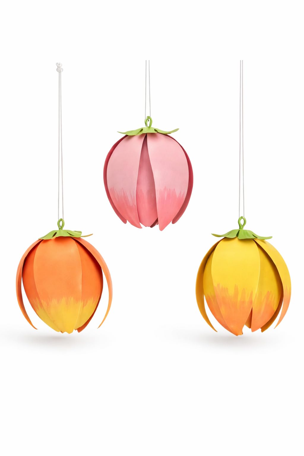 Fleurs suspendues en métal Logbuch-Verlag pendentif décoratif durable