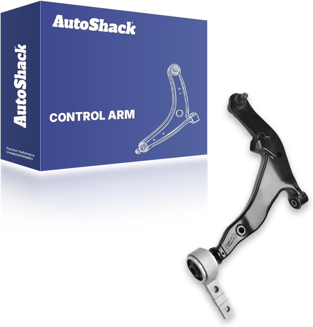 AutoShack Front Left Lower Control Arm and Ball Joint with Bushings for Nissan, Murano 2003-2007, AWD FWD V6 3.5L