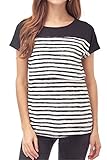 Praktisch: Dieses Stillshirt lässt sich sehr gut mit leggings, Hose, Rock oder Jeans zu tragen. Perfekt fuer jeden Anlass, Streetwear,wie Einkaufen, im Freien, Arbeit und Faulenzen.