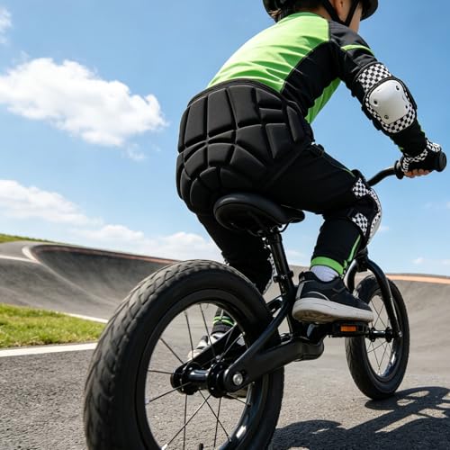 Pantalones cortos de protección contra caídas con espuma ligera para roller 4