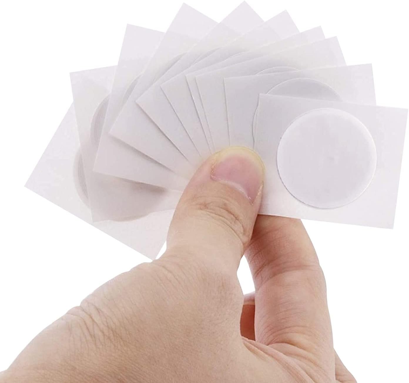 25pcs TimesKey NFC Tag Ntag216 NFC Stickers 25mm NFC 216 Tags ntag216 Stickers 888 Bytes Memory NFC Tags iOS Compatible with All NFC Capable Phones.