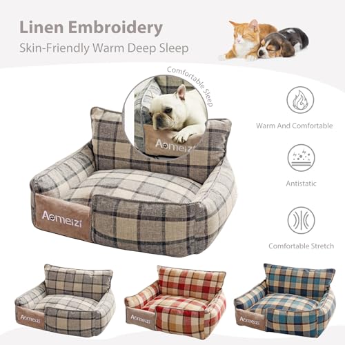 Panier pour chien de qualité supérieure lit confortable et déhoussable - 4