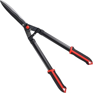 OUTERA Hedge Clippers 26 Inch Hedge Shears Gardening Hedge Shears for Trimming Hedge Clippers & Shears with 8 Inch Wavy Blades, Gardening Shears for Trimming Borders Boxwood and Bushes