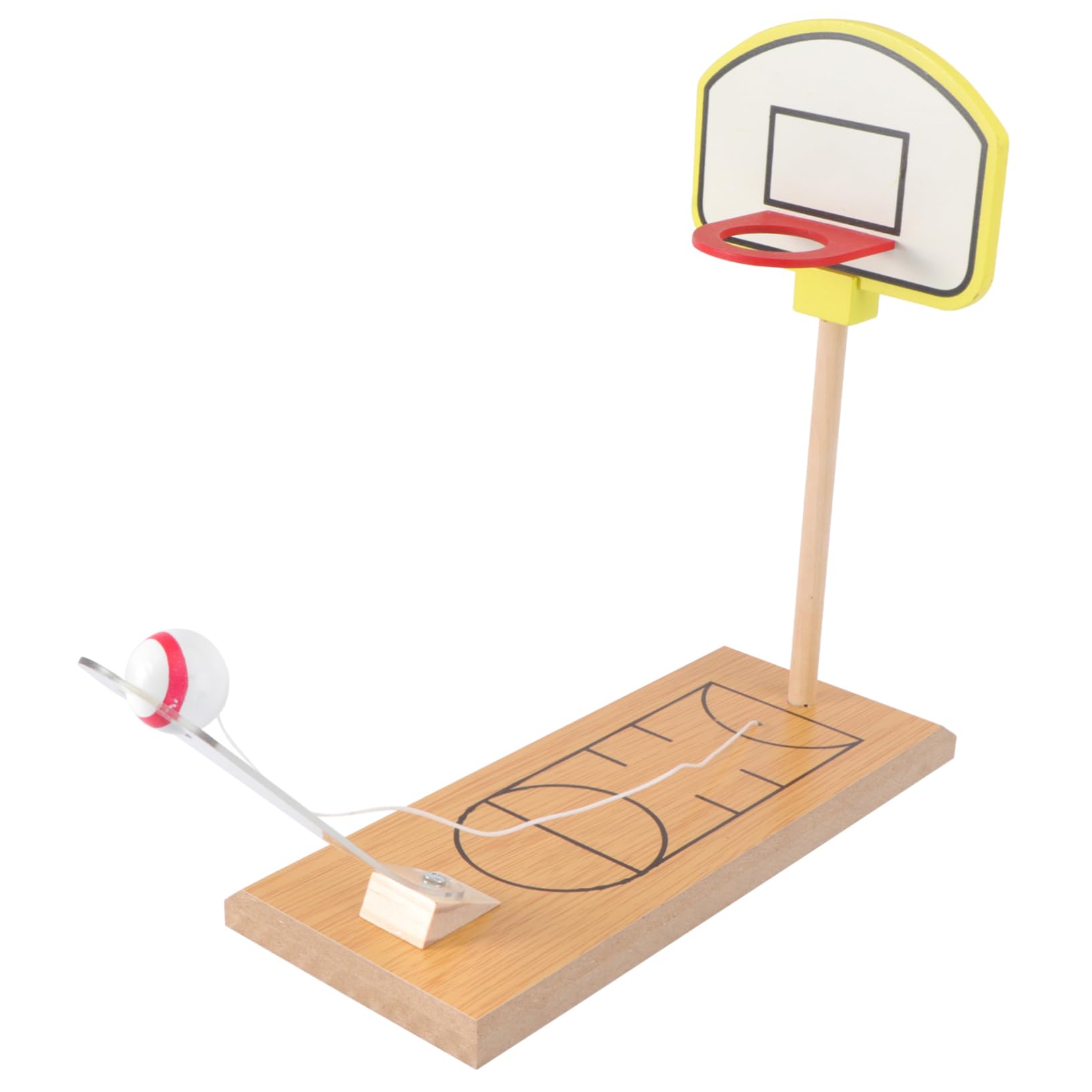 Toddmomy Finger Basketball Game Desktop Basketball Toy Set for Boys and Girls Age 3 Hand-Eye Coordination Toy