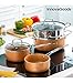 Produktbild InnovaGoods IG813918 Topf-Set mit Dampfgarer, Copper-Effect, 6-teilig