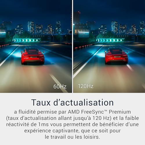 Dell 34 Plus USB C Écran PC S3425DW WQHD 3440x1440 21:9 Incurvé 120Hz VA 1ms AMD FreeSync Premium HDR10 Réglage en Hauteur Haut parleurs intégrés 2 USB C 2 HDMI 2 USB Garantie - vue 4