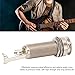 Guitar Output Jack,Versatile Compatibility, Reduce Noise Metal Guitar Bass Jack 1/4 Inch Cylinder Output Socket for Electric Guitars Basses, Easy Plug and Play (Champagne)