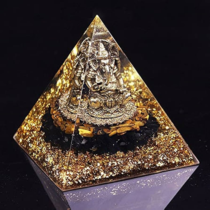 オルゴナイトクリスタルピラミッド3個セット クリスタル ピラミッド オルゴナイトピラミッド オルゴン