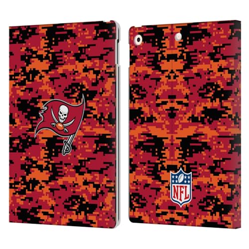 Étui portefeuille iPad 10.2 protection intégrale cuir support vidéo NFL Buccaneers
