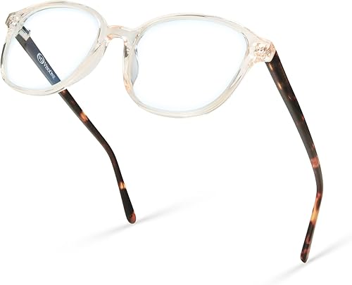 VISOONE Gafas cuadradas con bloqueo de luz azul de moda con antideslumbramiento para videojuegos, mujeres y hombres