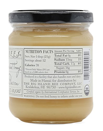 Miel Big Island Orgánica Ohia-Lehua 6 oz miniatura 2