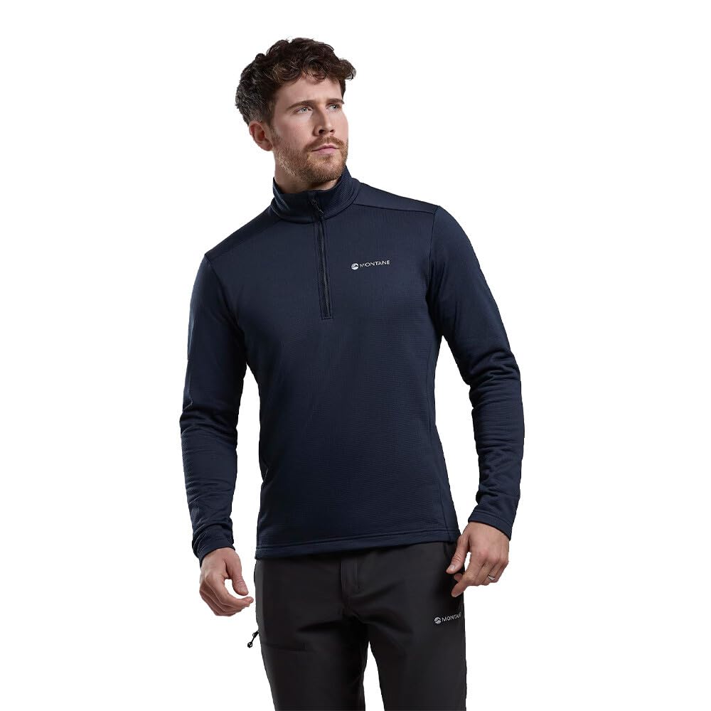 Montane PROTIUM Pull-ON-Eclipse Blue-M Zip Sweatshirt