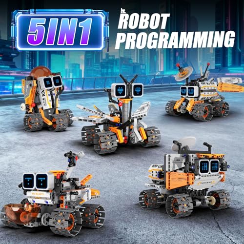 STEM Robotics Kit for Kids 8-12, APP & Remote Control Robot Building Kits - Image 3