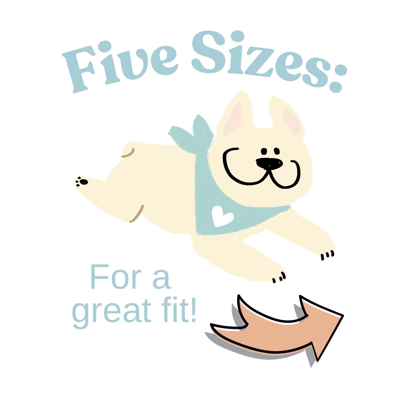 Bandana pour chien Barkday Pawty - Beige - Boho Simple - Taille XL