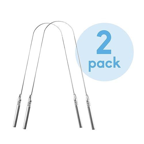 Miniatura 2 de The Humble Co Raspador de lengua limpiador de lengua 100 acero inoxidable para cuidado bucal tratamiento de mal aliento para adultos y niños 2