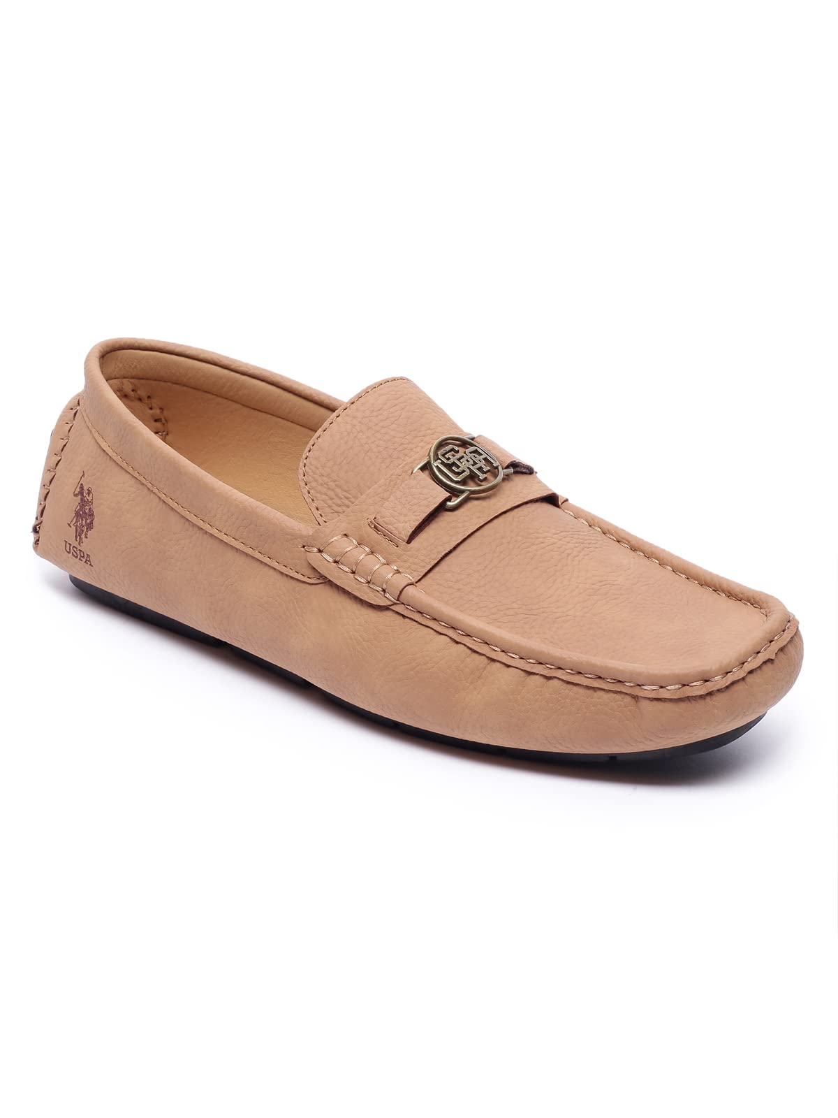 U.S. Polo Assn. BROODY Mens Tan Driving Shoes-(UK/8) (US/9) (2FD22544K06) (B0BLH49791) Amazon Price History, Amazon Price Tracker