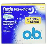 Extra Schutz O.b. Flexia Tag und Nacht Normal, 48 Tampons