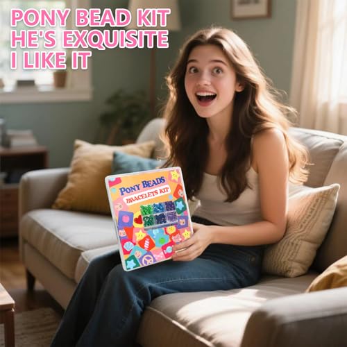 LIS HEGENSA 12Color 900PCS Kandi Pony Beads Bracelets Jewelry Making Kits | Necklace Hair Braiding Letter Beads and Charms for DIY Hair Braiding, Craft and Gift for Girls - image 7