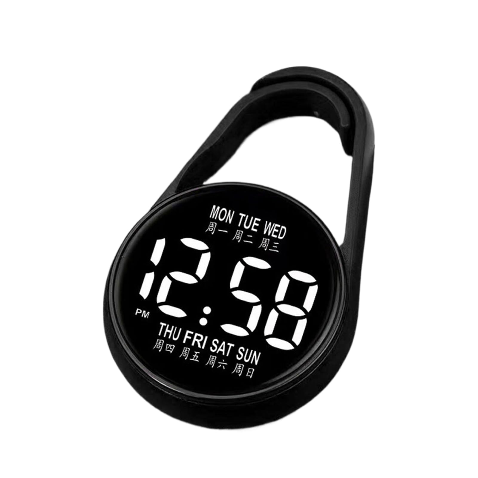 alloneslife Electronic Digital Clock for Students Includes Touch Screens Watch Waterproof Feature Night Lights for Student Multifunctional Desk for Students