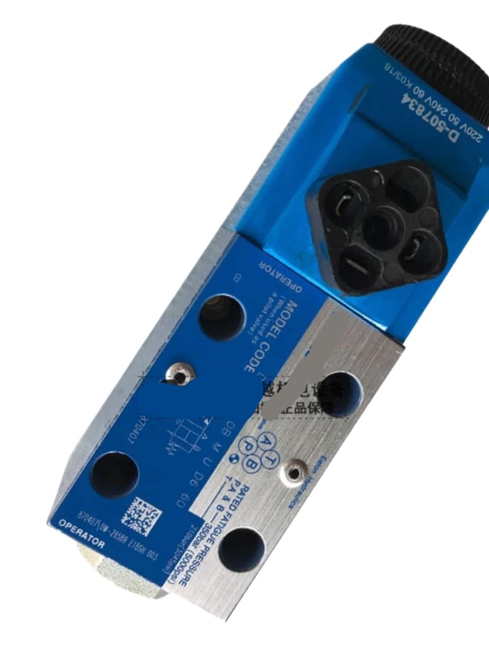 Jdilfunu Dg4v-3-0B-M-U-B6-60 Hydraulic Valve Dg4v-3-0B-M-U-B/C/D6-60 1Pcs