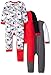 Disney Baby Mickey 3 Pack Coveralls, Red, 6-9 Months
