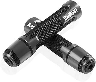 YZWJ Motorradlenker Handgriffe Motorradgriffgriff Griffleiste Griffe Abdeckung Für Su-zuk Für Burgm-an 650 400 125 200 AN6...