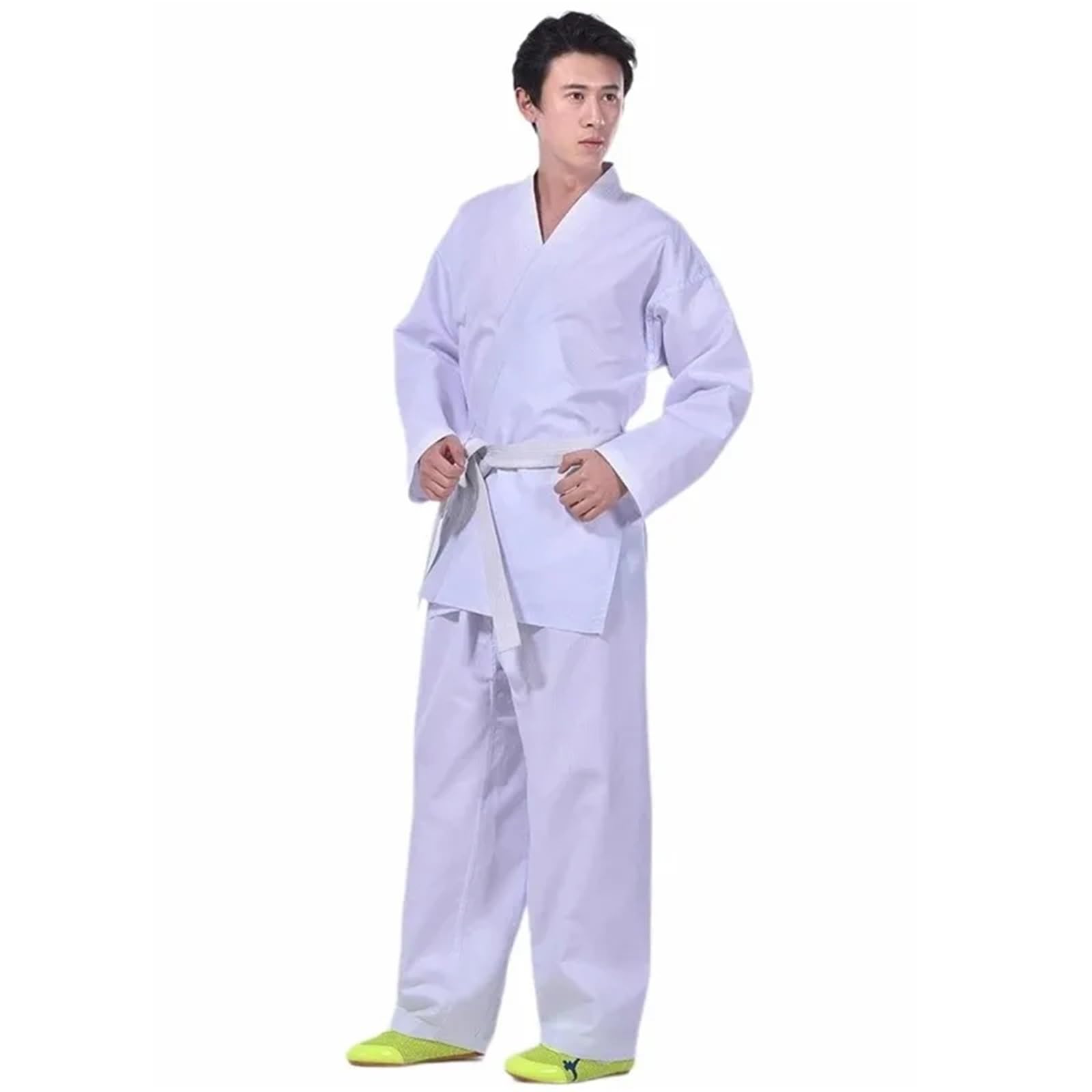 Traje de karate, Jeet Kune Do, traje de taekwondo, uniforme de karate neutral for adultos y niños, uniforme de kimono de manga larga.