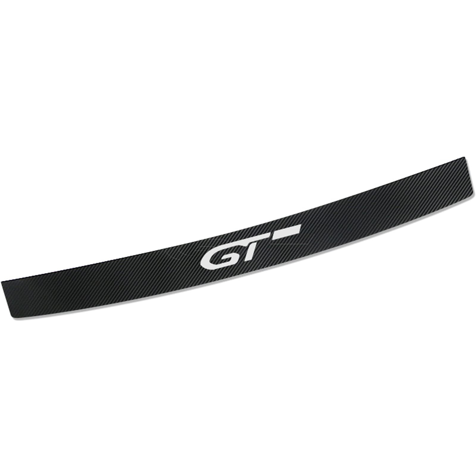 Symilov Gt Carbon Fiber Rear Bumper Protector Strips, For Peu-Geot Rifter 2008 3008 4008 5008 Line Car Trunk Door Sill Plate Tail Trim Anti-Scratch Protective Stickers Styling Accessories,