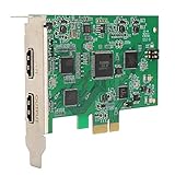【COMPATIBILIDAD FUERTE】 Grabador de tarjetas compatible con interfaz USB 2.0, adecuado para el sistema operativo Windows / Linux / OS X. Admite la mayoría de los programas de video.