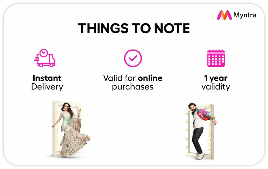 Image of Myntra| Flat 2% off | E-Gift Card | Instant Delivery | Valid for online purchase | 1 year validity