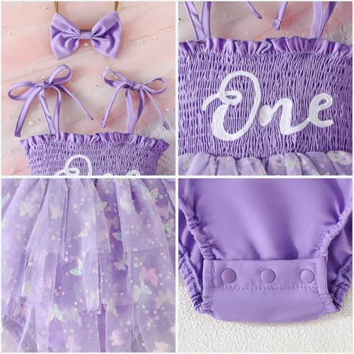ChuYuKu Toddler Baby Girl Tutu Dresses 1st Birthday Tulle Dress Summer Princess Photo Shoot Cake Smash Outfits Gifts4